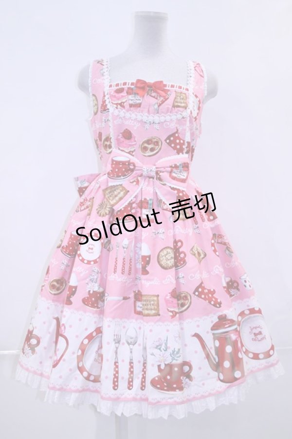 Angelic Pretty / French Cafe切替ジャンパースカート I-23-06-25-023i ...