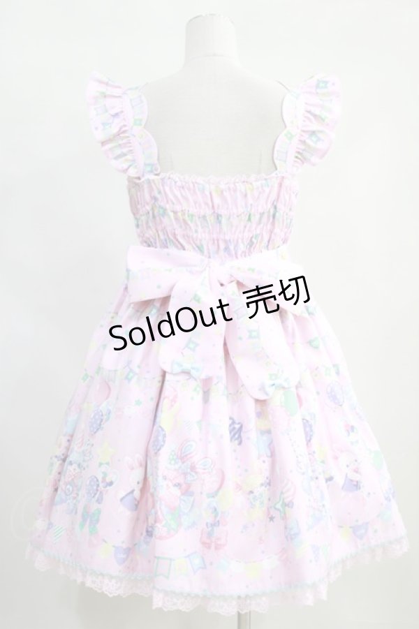Angelic Pretty / Happy Garlandジャンパースカート H-23-07-02-020h-1-OP-AP-L-NS-ZH-R -  closet child オンラインショップ