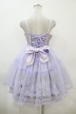 画像2: Angelic Pretty / Crystal Dream Carnivalティアードジャンパースカート Free ラベンダー H-23-10-31-1022-AP-OP-NS-ZH (2)