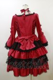 画像2: Angelic Pretty / Cat's Masqueradeドレス Free ワイン H-23-11-21-096-AP-OP-NS-ZH (2)