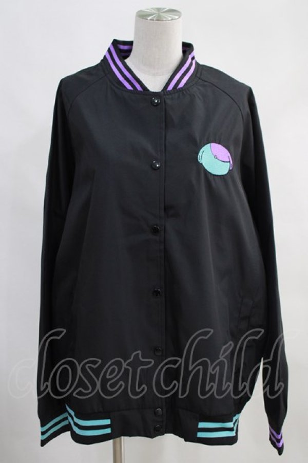 画像1: NieR Clothing / ONE君 BLOUSON JACKET  黒 H-23-12-17-1001-PU-JA-KB-ZT098 (1)