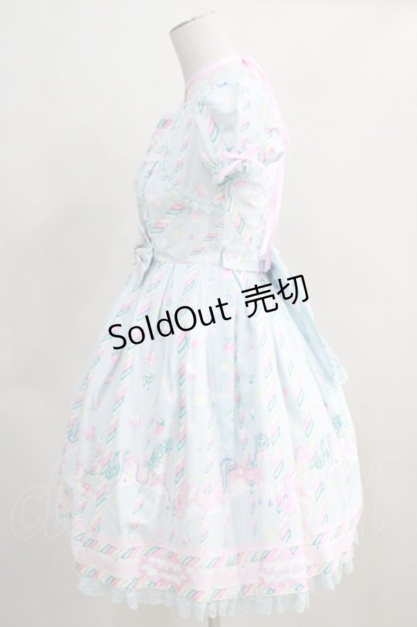 画像2: Angelic Pretty / Sugary Carnivalワンピース Free サックス H-24-01-20-028-AP-OP-NS-ZH (2)