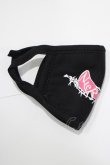 画像1: NieR Clothing / NieR Cotton Mask  黒 H-24-02-06-1051-PU-ZA-KB-ZT305 (1)