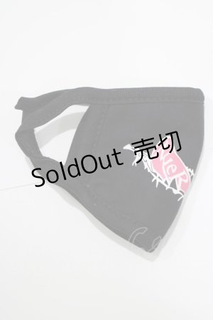 画像: NieR Clothing / NieR Cotton Mask  黒 H-24-02-06-1051-PU-ZA-KB-ZT305