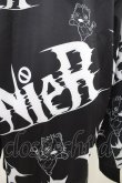 画像3: NieR Clothing / 総柄ZIPパーカー H-24-02-07-065-PU-TO-KB-ZT166 (3)