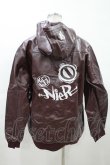 画像2: NieR Clothing / レザーZIPパーカー H-24-02-07-083-PU-TO-KB-ZT-CL001 (2)