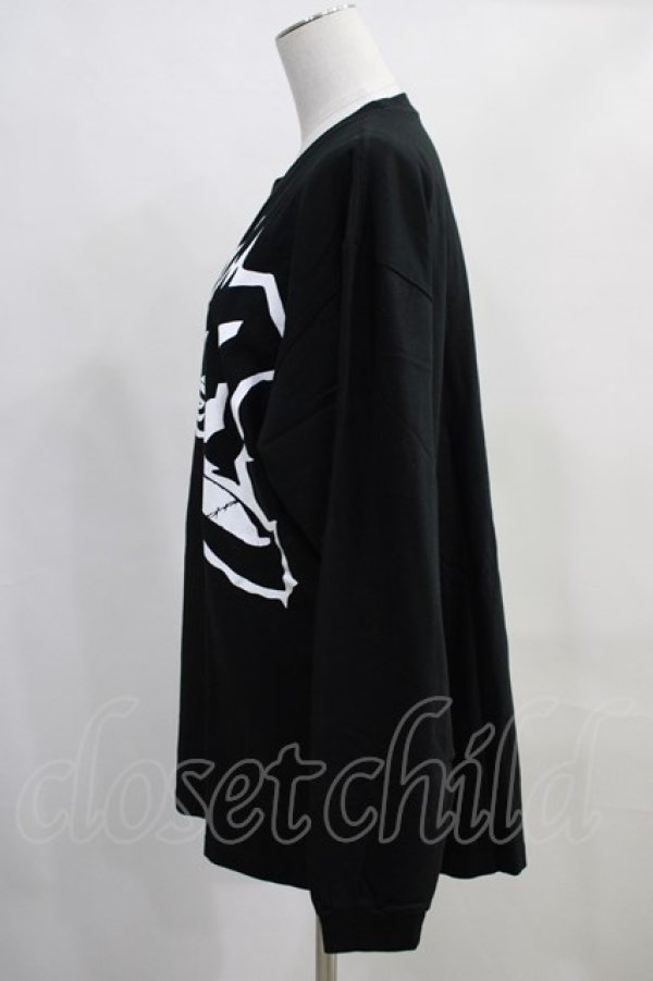 画像2: NieR Clothing / プリントLONG CUTSEW XL 黒 H-24-02-08-019-PU-TO-KB-ZT022 (2)