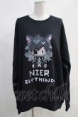 画像1: NieR Clothing / プリントSWEAT  XL 黒 H-24-03-23-039-PU-TO-KB-ZT016 (1)