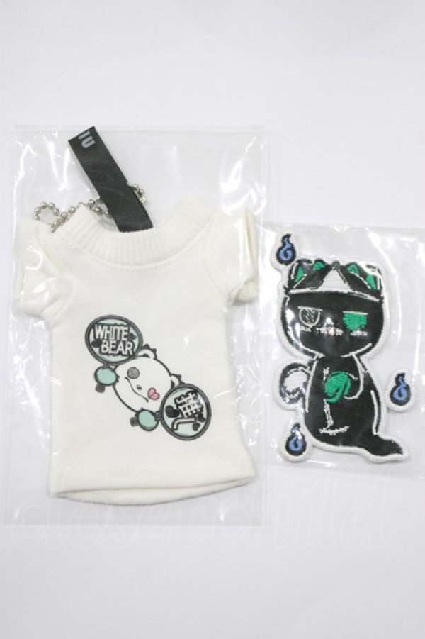 画像1: NieR Clothing / Tシャツキーホルダー＆ワッペン   H-24-04-15-077-PU-ZA-KB-ZT422 (1)