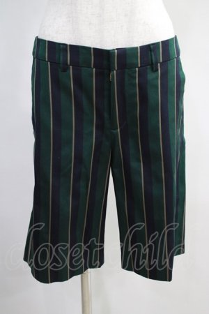 画像: Jane Marple / Regimental stripe Boy's pants M グリーン H-24-05-26-1002-JM-PA-KB-ZT035