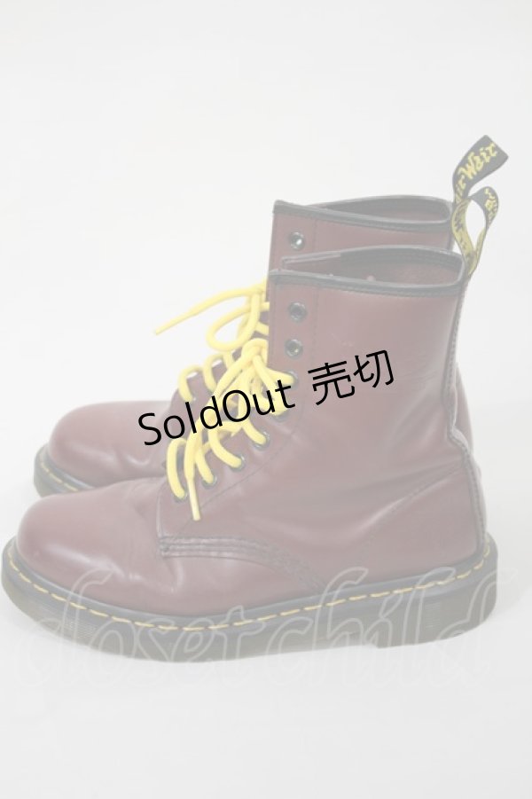 画像2: Dr.Martens （Getta Grip） / ８ホールブーツ UK4（約23cm） ボルドー H-24-05-27-1002-PU-SH-KB-ZT308 (2)