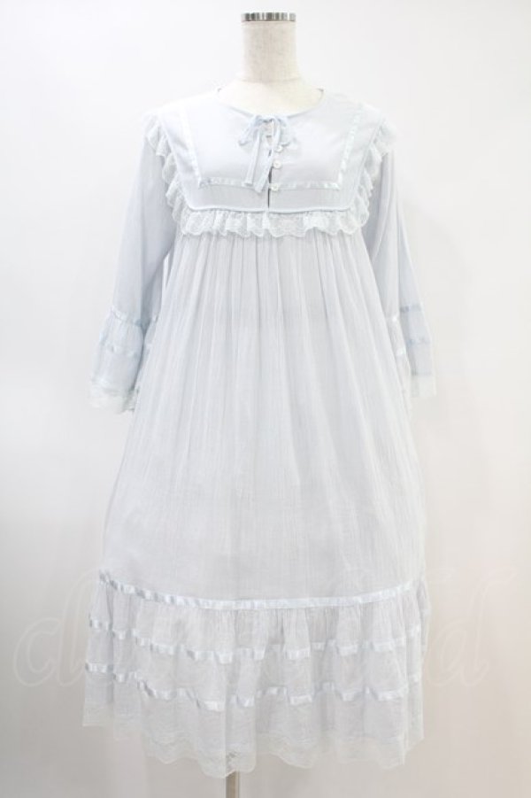 Katie / ASHBURY ethnic dress F サックス H-24-06-01-1015-LO-OP-SK ...