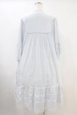 画像2: Katie / ASHBURY ethnic dress F サックス H-24-06-01-1015-LO-OP-SK-ZH (2)