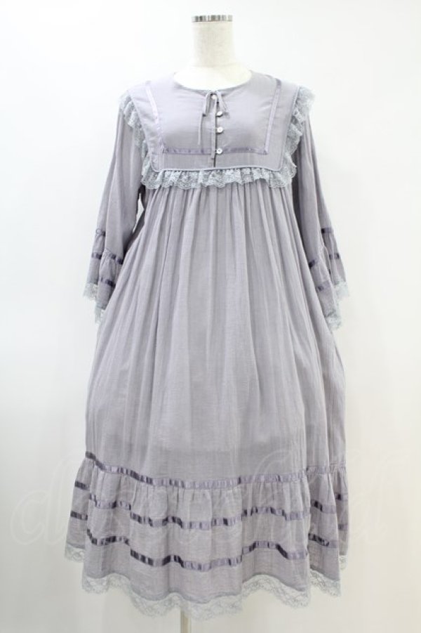Katie / ASHBURY ethnic dress F ラベンダーグレー H-24-06-01-1016-LO ...
