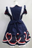 画像3: Angelic Pretty / ハートフルワンピース Free ネイビー H-24-06-02-007-AP-OP-NS-ZH (3)