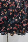 画像5: Jane Marple Dans Le Saｌon / Flowers of Jouy layered dress  ネイビー H-24-06-03-028-JM-OP-KB-ZH (5)