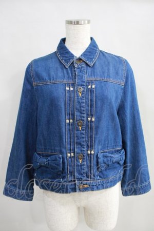 画像: Candy Stripper / LOVELESS DENIM JACKET 2 青 H-24-06-05-1016-PU-JA-KB-ZT010