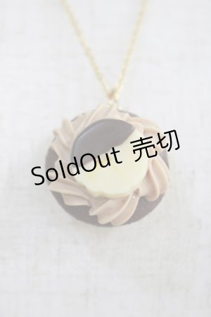 画像: Q-pot. / Choco Banana Cupcakeネックレス  チョコバナナ H-24-06-05-1026-QP-AC-KB-ZH