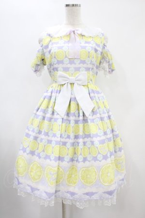 画像: Angelic Pretty / Lemonade Floatワンピース Free ラベンダー H-24-06-09-1037-AP-OP-NS-ZH