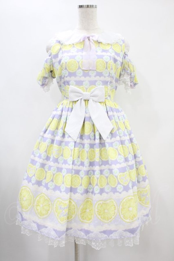 画像1: Angelic Pretty / Lemonade Floatワンピース Free ラベンダー H-24-06-09-1037-AP-OP-NS-ZH (1)