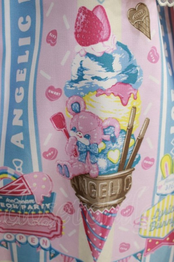 Angelic Pretty / Ice Cream Parlorワンピース Free ピンク H-24-06-09-004-AP-OP-NS-ZH  - closet child オンラインショップ