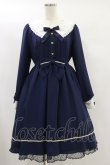 画像1: Angelic Pretty / Raffineワンピース Free ネイビー H-24-06-19-084-AP-OP-NS-ZH (1)