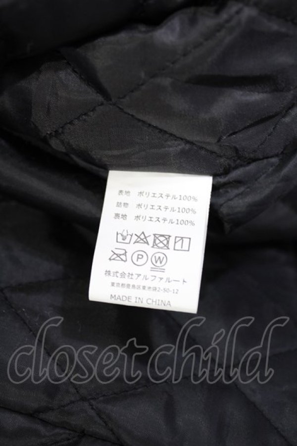 画像3: NieR Clothing / ファーフードコート  黒×グレー H-24-06-20-038-PU-CO-KB-ZT-C057 (3)