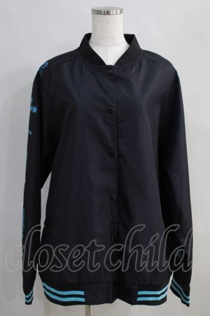 画像: NieR Clothing / LIGHT BLOUSON JACKET  黒 H-24-06-21-022-PU-JA-KB-ZT060