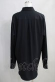 画像3: NieR Clothing / プリントロングシャツ  黒 H-24-06-21-025-PU-BL-KB-ZH (3)