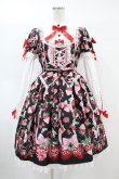 画像1: Angelic Pretty / おめかしBerryワンピース Free ブラック H-24-06-22-1042-AP-OP-NS-ZH (1)