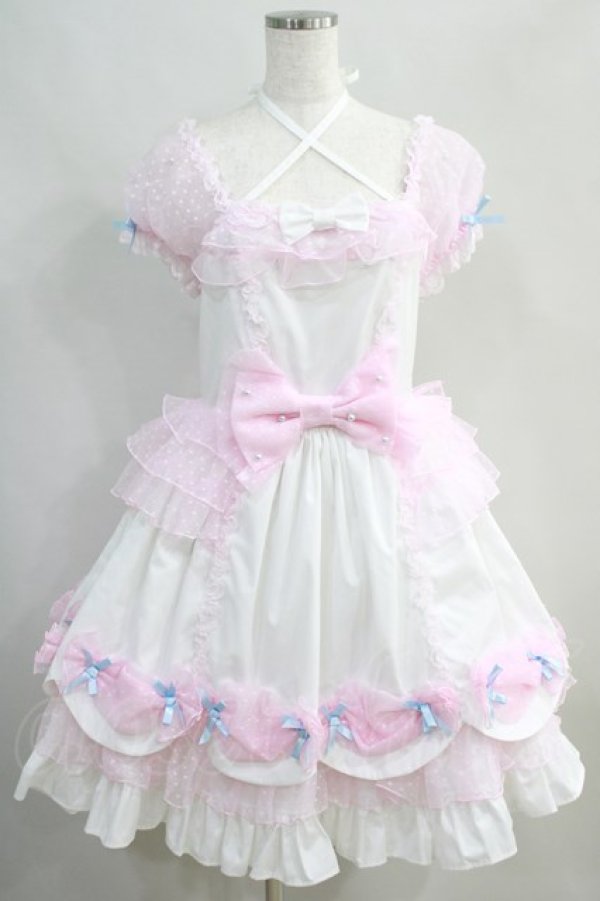 Angelic Pretty / Candy Fairyワンピース Free 白 H-24-06-24-1001-AP-OP-NS-ZH -  closet child オンラインショップ