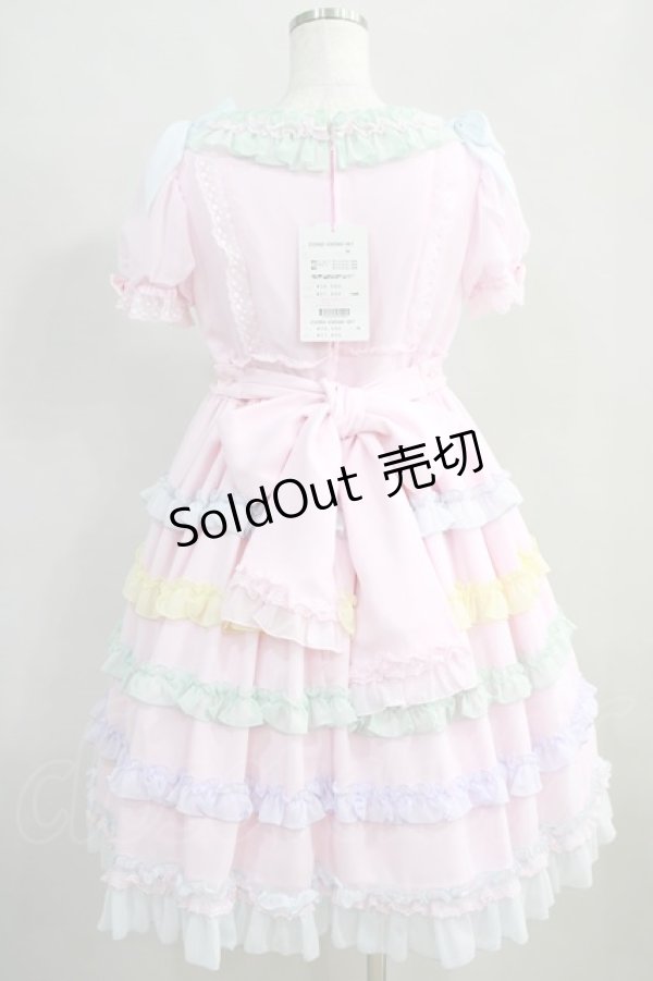 画像3: Angelic Pretty / しゃぼん玉ワンピース Free ピンク H-24-06-24-1009-AP-OP-NS-ZH (3)