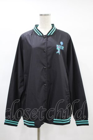 画像: NieR Clothing / LIGHT BLOUSON JACKET  黒 H-24-06-25-063-PU-JA-KB-ZT332