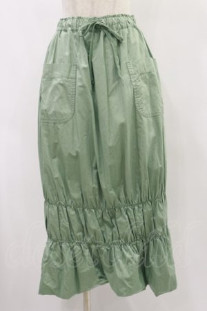 画像: Jane Marple Dans Le Saｌon / Vintage satin bubble skirt  ミント H-24-06-27-064-JM-SK-KB-ZH