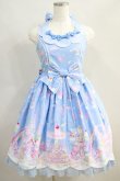 画像1: Angelic Pretty / MilkyPlanetジャンパースカート Free サックス H-24-06-28-001-AP-OP-NS-ZH (1)