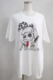 画像1: NieR Clothing / クッキングプリントTシャツ  白 H-24-07-03-019-PU-TO-KB-ZT307 (1)