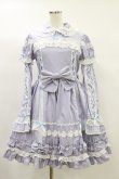 画像1: Angelic Pretty / フラワーレースワンピース(2008) Free サックス H-24-07-06-071-AP-OP-NS-ZH (1)