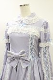 画像4: Angelic Pretty / フラワーレースワンピース(2008) Free サックス H-24-07-06-071-AP-OP-NS-ZH (4)