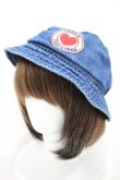 画像1: Candy Stripper / DENIM HAT  ブルー H-24-07-11-036-PU-AC-KB-ZH (1)