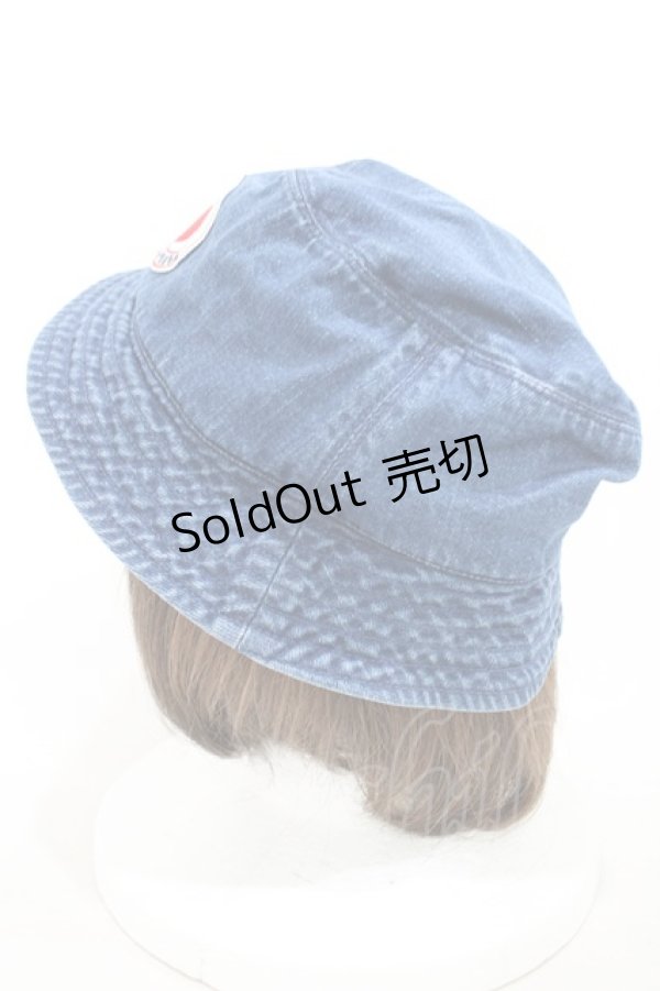 画像2: Candy Stripper / DENIM HAT  ブルー H-24-07-11-036-PU-AC-KB-ZH (2)