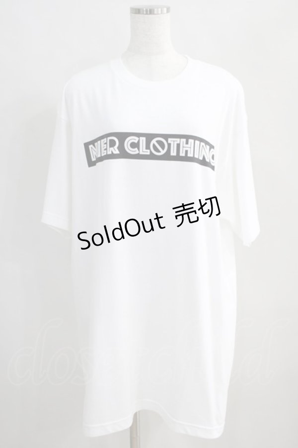 画像1: NieR Clothing / BOX LOGO COTTON CUTSEW  白 H-24-07-11-1035-PU-TO-KB-ZH (1)