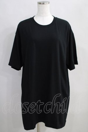 画像: NieR Clothing / プリントCOTTON CUTSEW XL 黒 H-24-07-11-1048-PU-TO-KB-ZT307