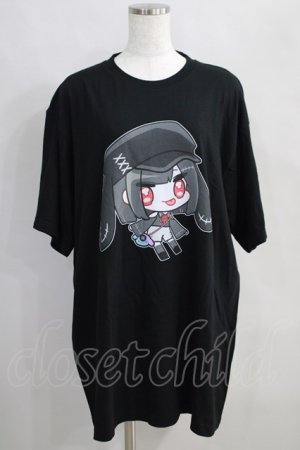 画像: NieR Clothing / 擬人化プリントCOTTON CUTSEW XL 黒 H-24-07-11-1057-PU-TO-KB-ZT307