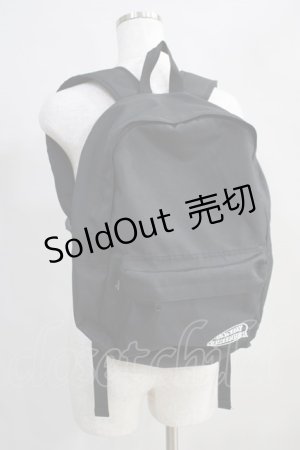 画像: Candy Stripper / CND LOGO BACKPACK  黒 H-24-07-11-1066-PU-BG-KB-ZH