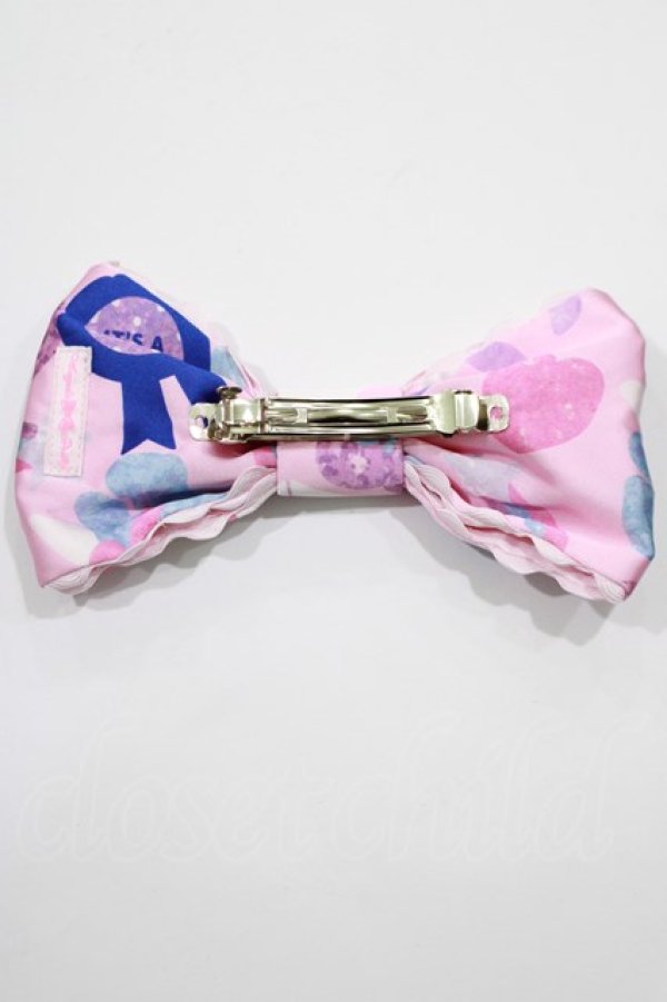 画像2: Angelic Pretty / Girly Stickerバレッタ  ピンク H-24-07-12-077-AP-AC-NS-ZH (2)