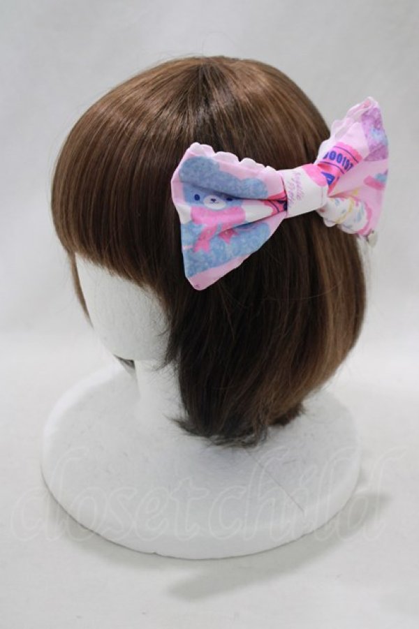 画像3: Angelic Pretty / Girly Stickerバレッタ  ピンク H-24-07-12-077-AP-AC-NS-ZH (3)