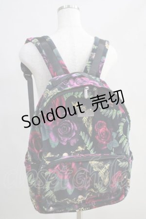 画像: KILL STAR / SABRINA BACK PACK  黒 H-24-07-14-066-SL-BG-KB-ZH