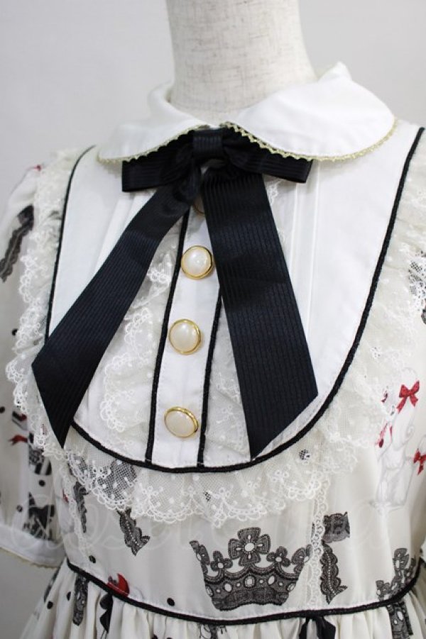 画像5: Angelic Pretty / Mademoiselle de Parisワンピース Free シロ H-24-07-15-003-AP-OP-NS-ZH (5)