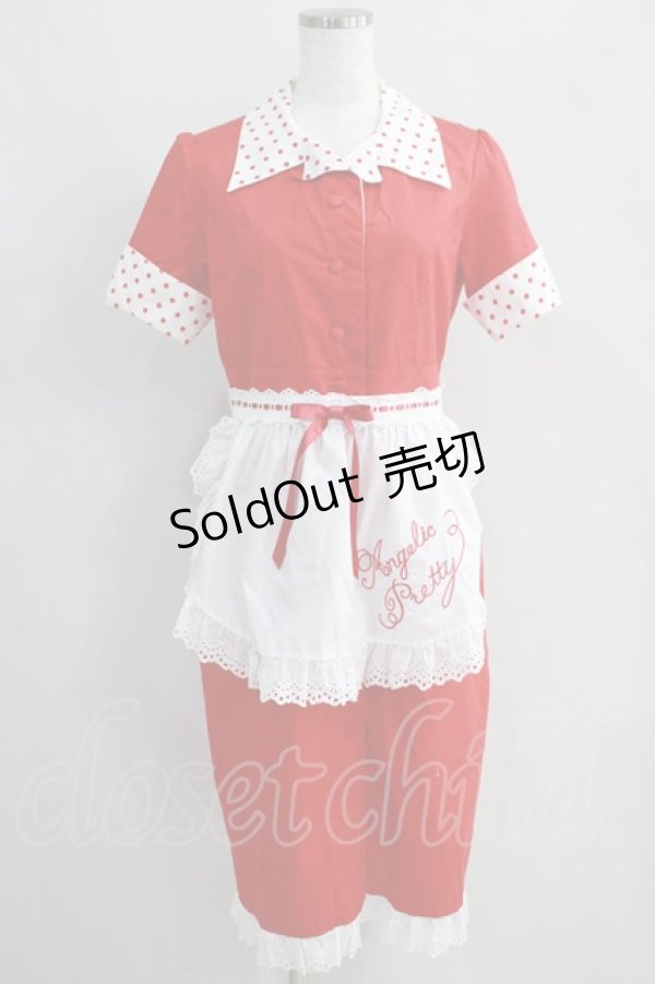 画像1: Angelic Pretty / Milkshakeワンピースset Free レッド H-24-07-15-009-AP-OP-NS-ZH (1)