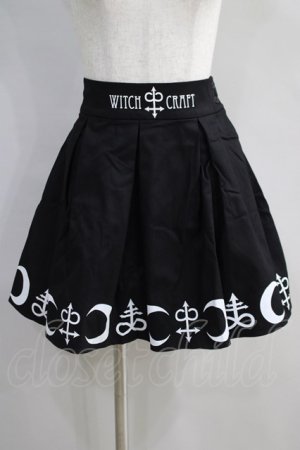 画像: Restyle / SYMBOL SKIRT S 黒 H-24-07-21-034-GO-SK-KB-ZH